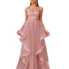 Elegant Sequin Bridesmaid Dress
